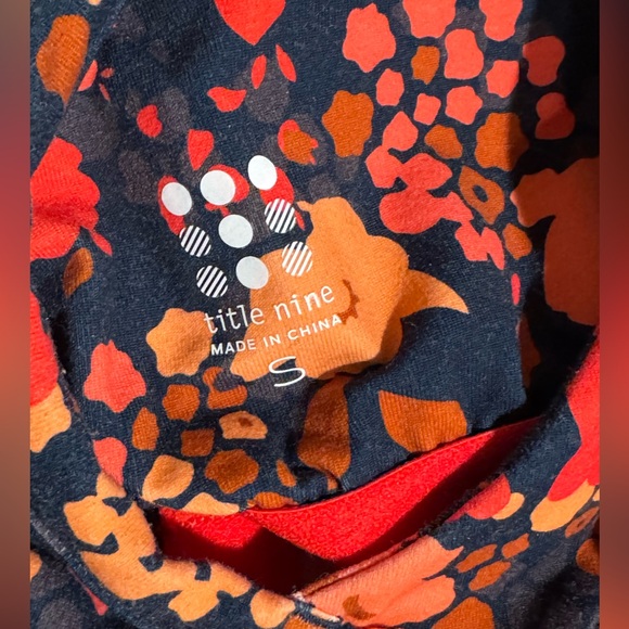 Title Nine Floral Sleeveless Dress size Small - Picture 3 of 8